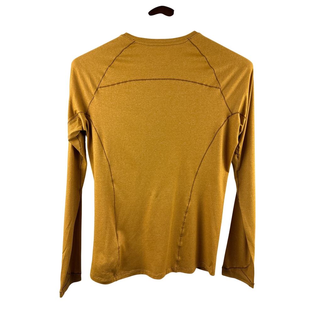 Arc'teryx Women's Long Sleeve Top - Yellow Mustard Gold - Picture 4 of 6